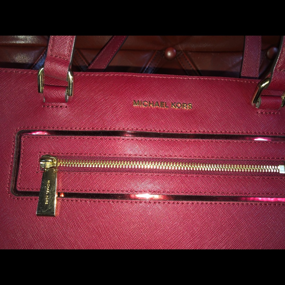 Michael Kors Red Tote